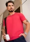 Hiatto Confecção - Camiseta Tech Visco Masculina Vermelho - variação: Vermelho