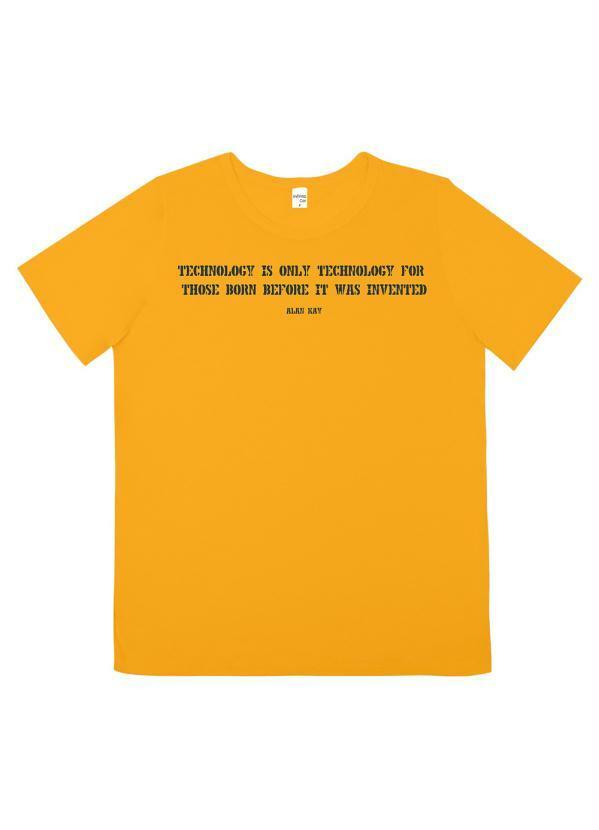 Rovitex - Camiseta Tecnologia Amarelo