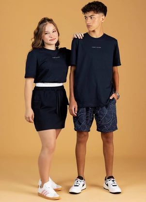 Soft Bonni - Camiseta  Teen Unissex Azul - SOFT BONNI