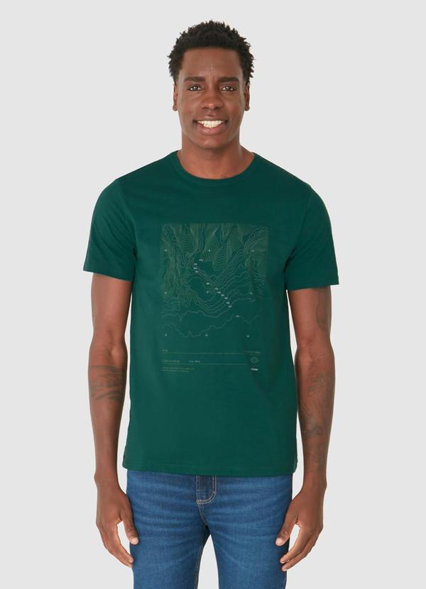 Malwee - Camiseta Tradicional Close To Nature Verde