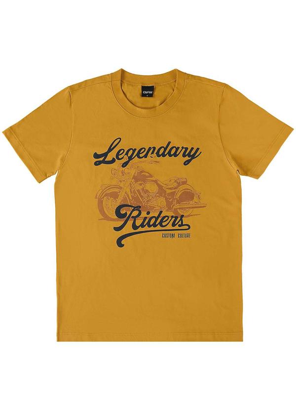 Enfim - Camiseta Tradicional Legendary Amarelo Mostarda 2