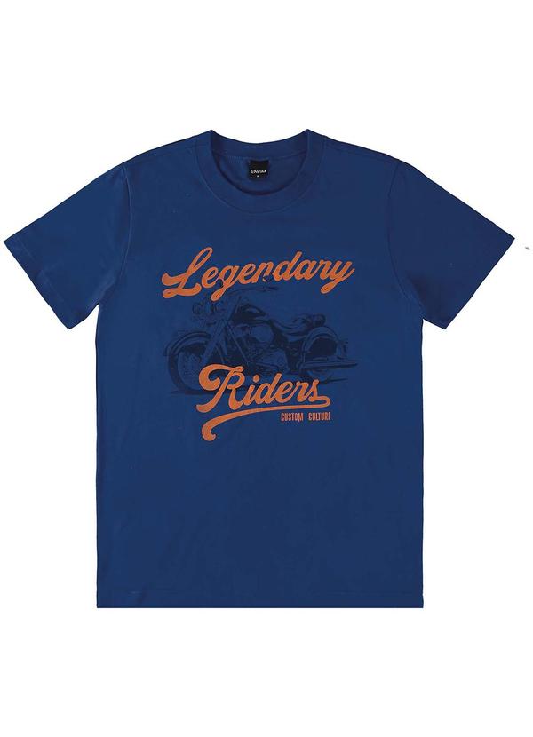 Enfim - Camiseta Tradicional Legendary Azul