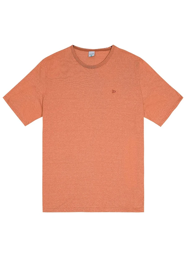 Malwee - Camiseta Tradicional Rajada Plus Terracota 2