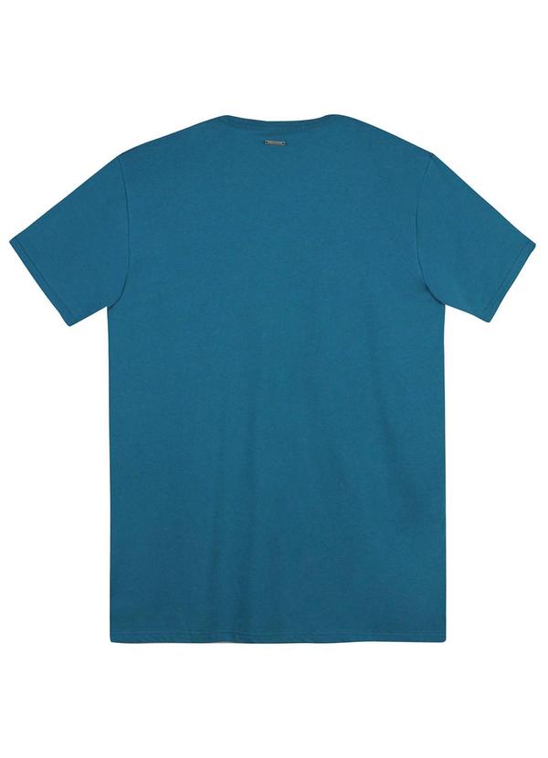 Enfim - Camiseta Travel Addicted Masculina Azul 2