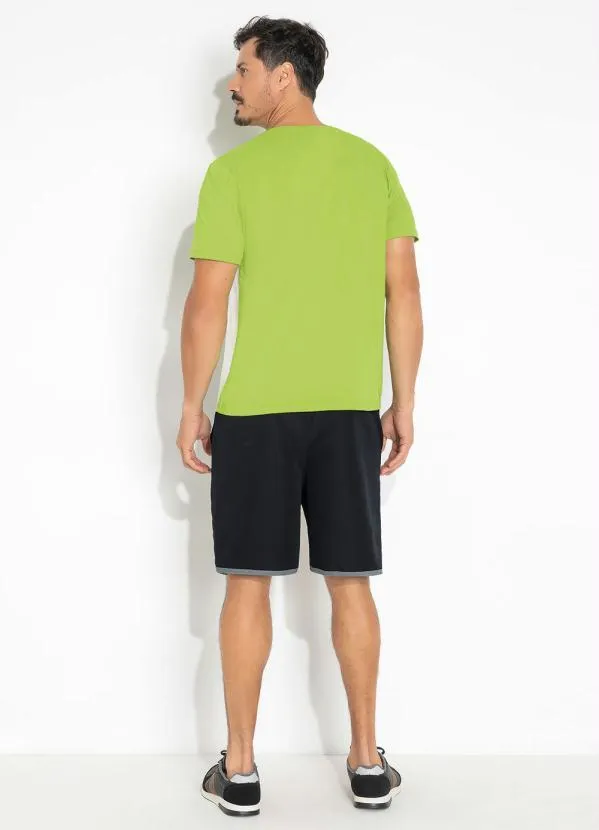 Moda Pop - Camiseta Tricolor com Recortes Frontais 4