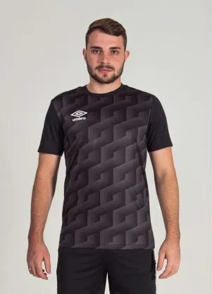 Camiseta Umbro Diamond D (Preta) - UMBRO