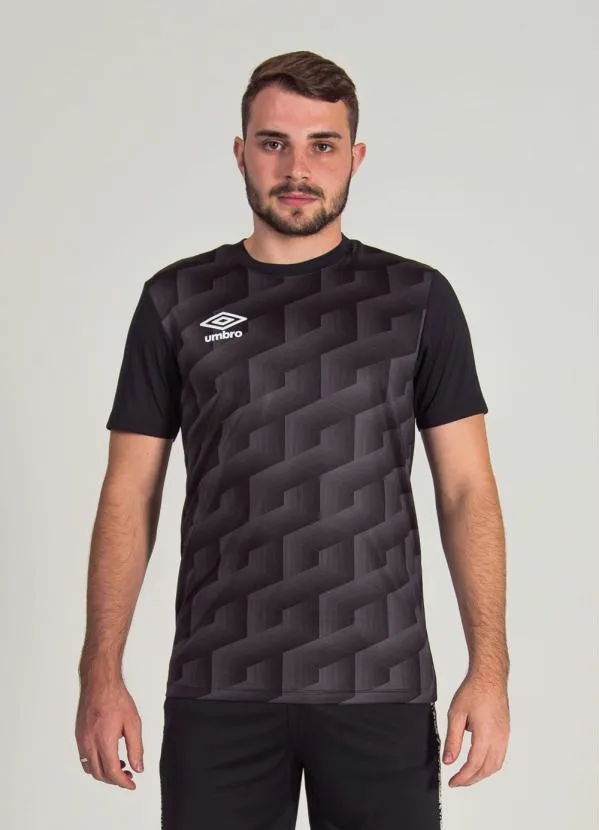 Umbro - Camiseta Umbro Diamond D Preta