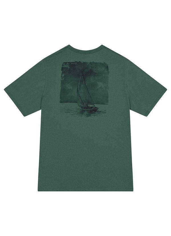 Malwee Plus - Camiseta Verde Esmeralda The Sea em Malha 2