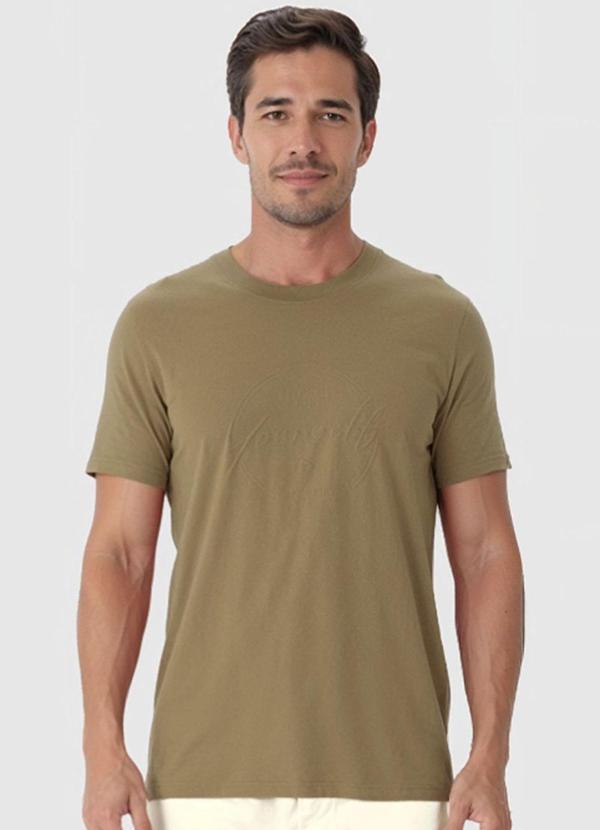 Malwee - Camiseta Verde Militar Reconnect With Yourself