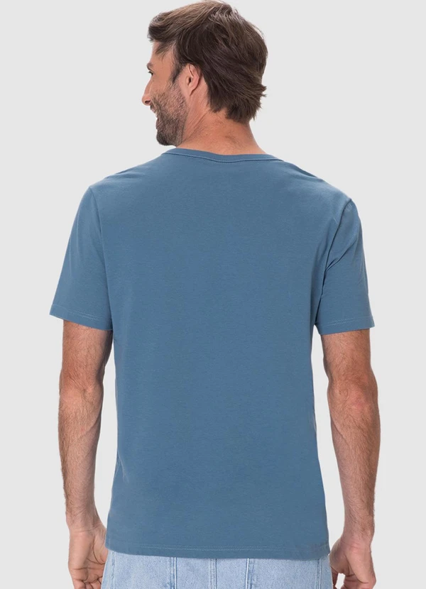 Malwee - Camiseta Welcome To The Resort Azul Petróleo 2