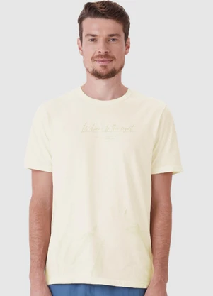 Malwee - Camiseta Welcome To The Resort Off White - MALWEE