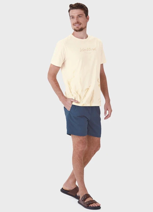 Malwee - Camiseta Welcome To The Resort Off White 3