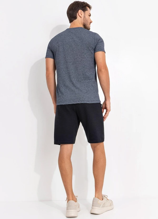 Fakini - Camiseta em Malha Azul 4