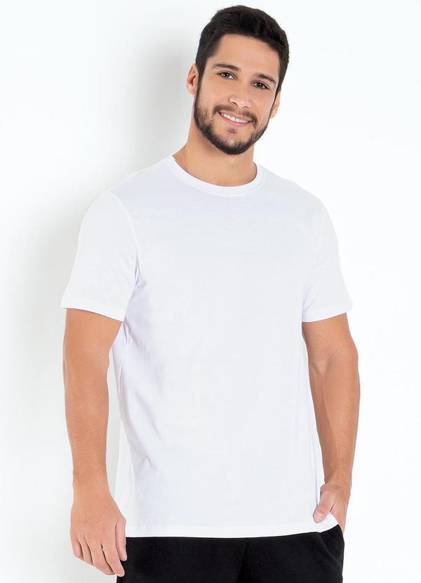 Basicamente - Kit 3 Camisetas Multicores em Malha de Algodão 3