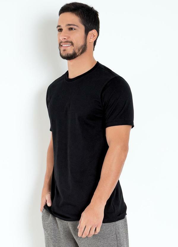 Basicamente - Kit 3 Camisetas Multicores em Malha de Algodão 5