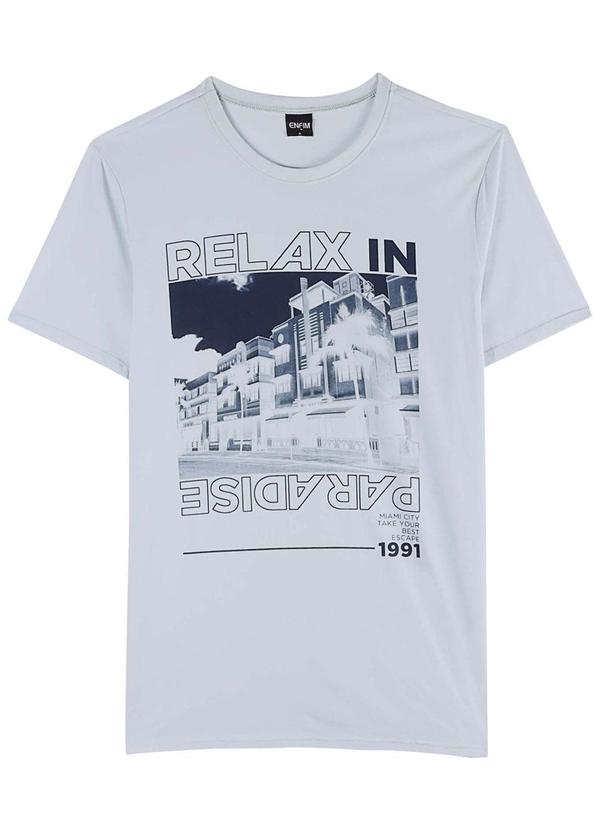 Enfim - T-Shirt Azul