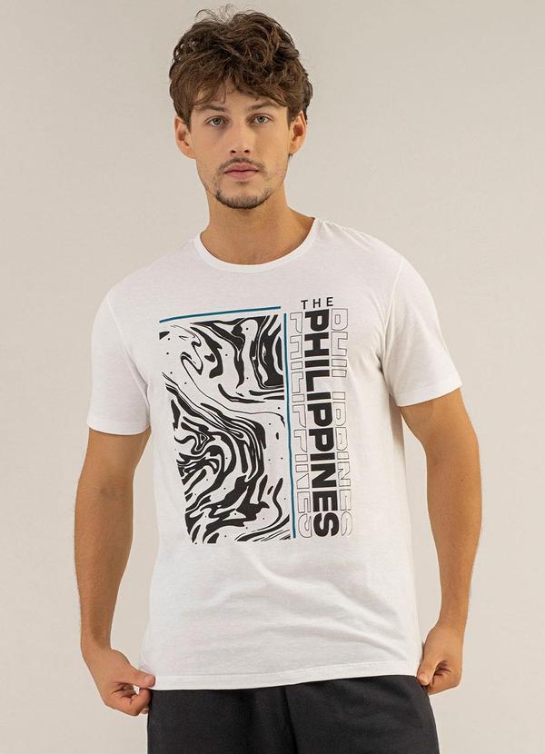 The Philippines - T-Shirt Masculina Branco