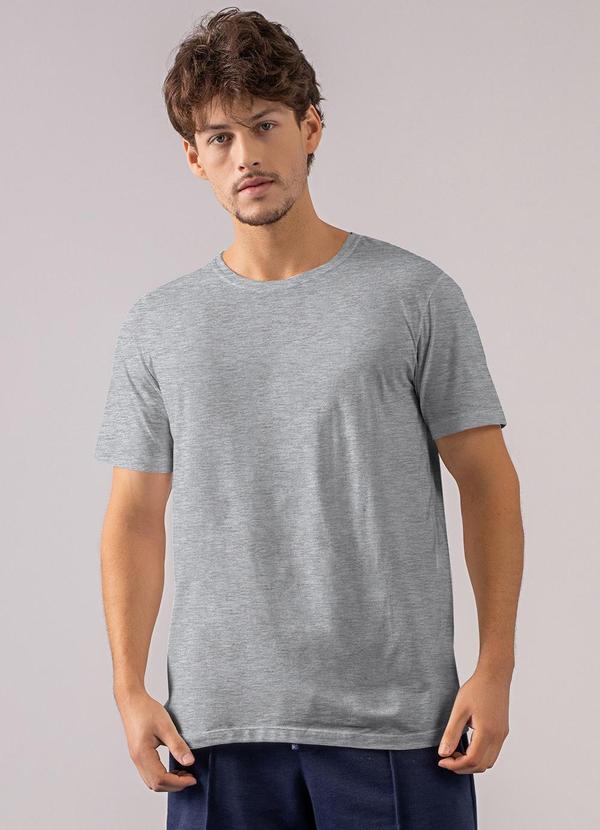 Just Basic - T-Shirt Masculina Cinza