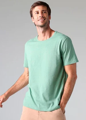 Basicamente - Tech T-Shirt Modal Premium Verde Oliva - BASICAMENTE