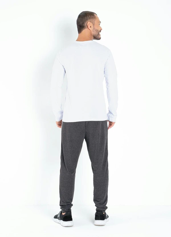 Moda Pop - Blusa Branca com Estampa Localizada Frontal 6