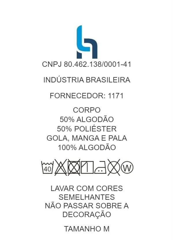 Moda Pop - Blusa Mescla Preta com Pala Frente e Costas 5