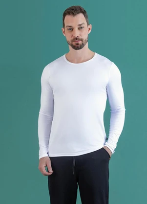 Soft Bonni - Blusa Térmica Adulto Branco - SOFT BONNI