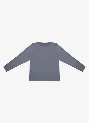 Select - Blusa Térmica Masculina Plus Proteção Uv Cinza - SELECT