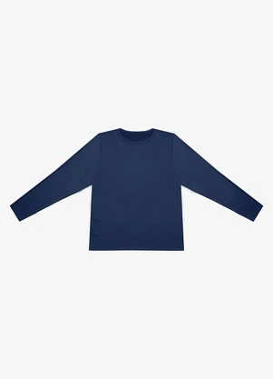 Select - Blusa Térmica Masculina Proteção Uv Azul - SELECT