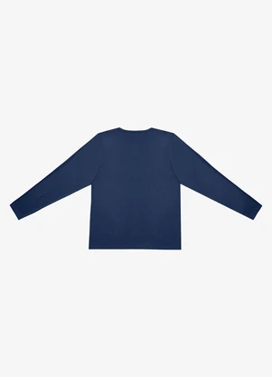 Select - Blusa Térmica Masculina Proteção Uv Azul - SELECT