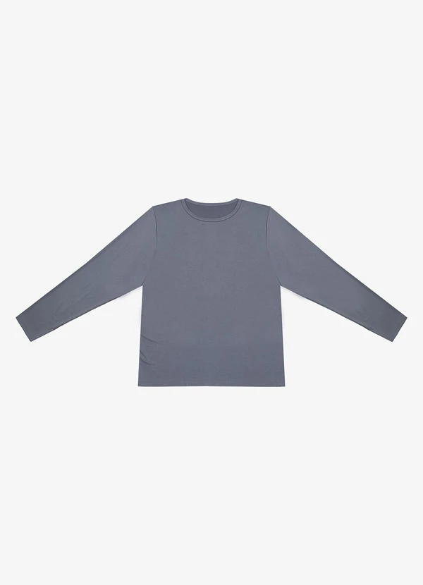 Select - Blusa Térmica Masculina Proteção Uv Cinza