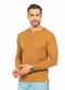 Decoy - Camisa com Gola Padre Branco - variação: Bege