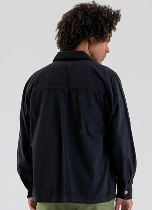 The Philippines - Camisa Masculina em Sarja Preto - THE PHILIPPINES