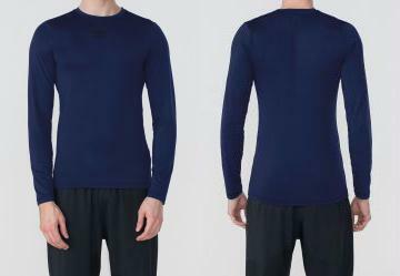 Camisa Ml Masculina Diamond Touch Marinho