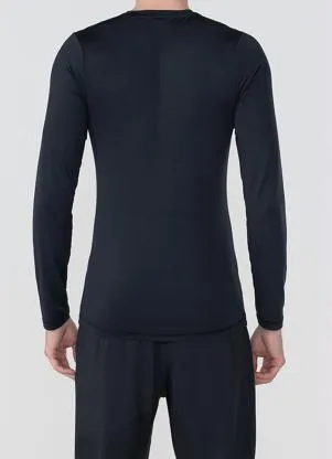 Umbro - Camisa Ml Masculina Diamond Touch Preta - UMBRO
