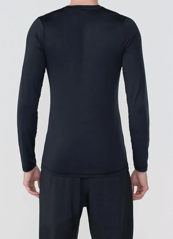 Umbro - Camisa Ml Masculina Diamond Touch Preta 2