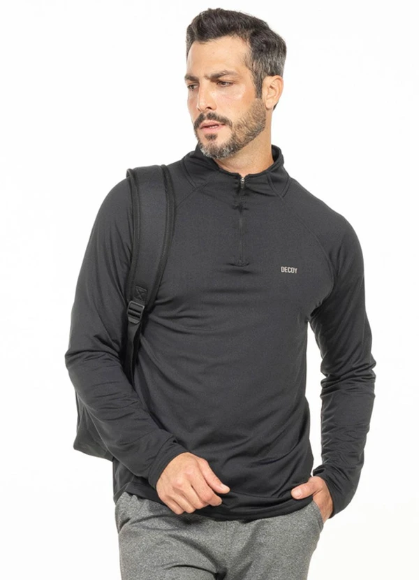 Cobertura - Camisa Térmica Estampa 3d Preto