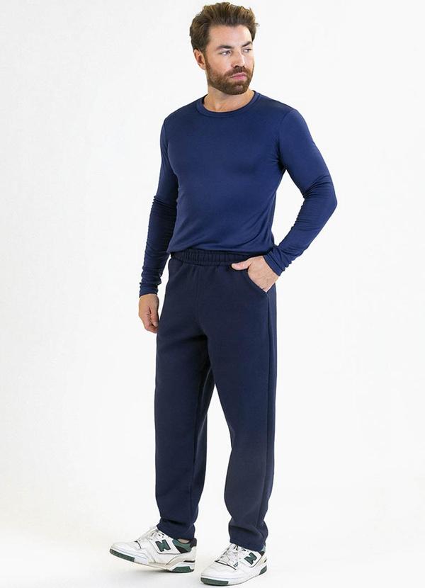 Soft Bonni - Camiseta Adulto em Malha Térmica Azul
