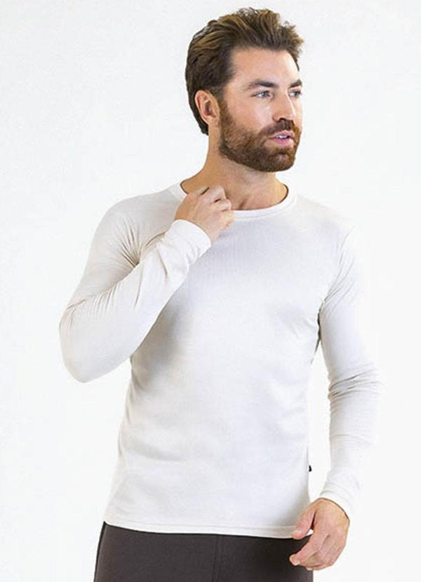Soft Bonni - Camiseta Adulto em Malha Térmica Branco