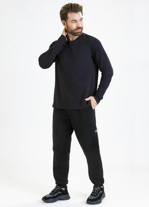 Soft Bonni - Camiseta Adulto em Meia Malha Preto - SOFT BONNI