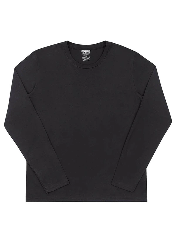 Soft Bonni - Camiseta Adulto em Meia Malha Preto 2