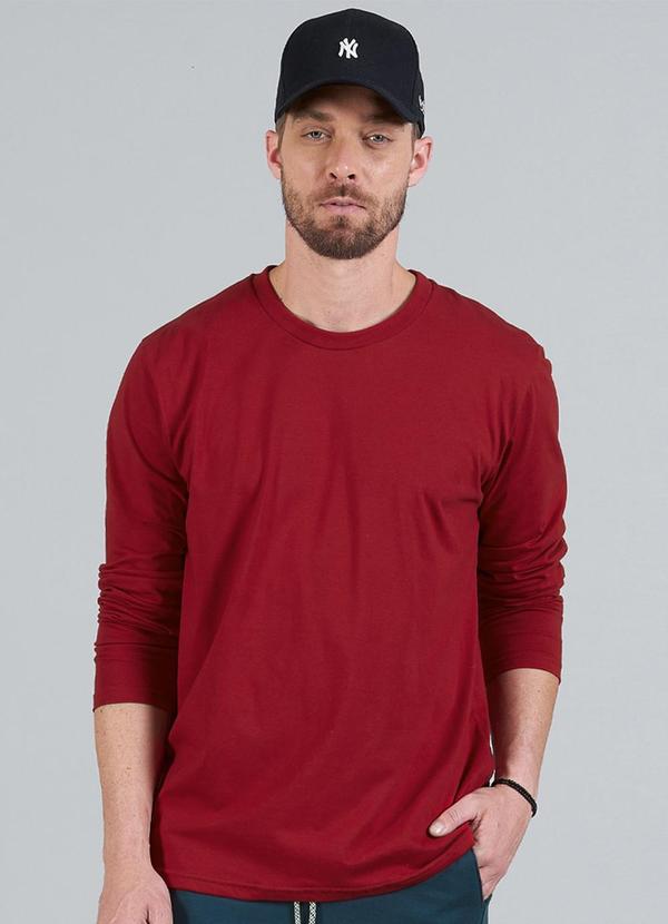 Soft Bonni - Camiseta Adulto Masculino Meia Malha Vermelho