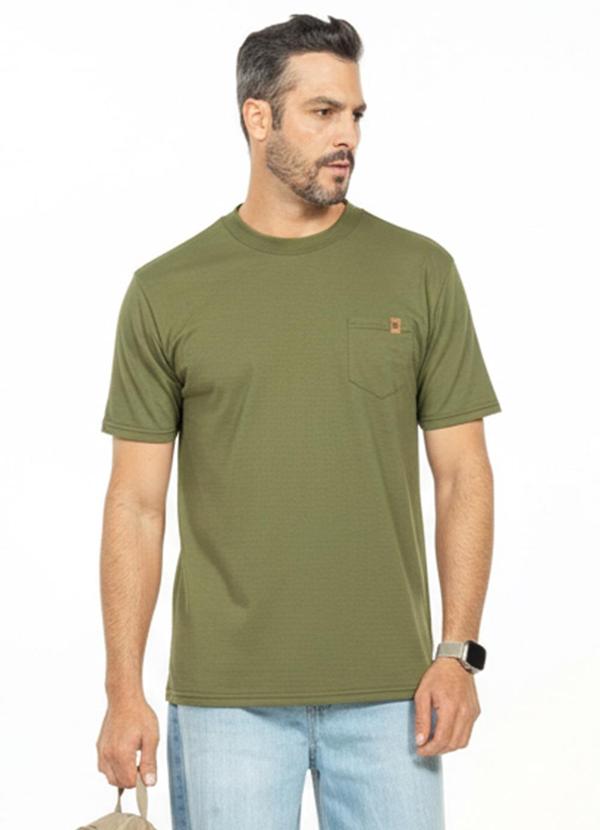 Decoy - Camiseta com Bolso Verde