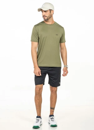 Cobertura - Camiseta com Bordado Verde - COBERTURA