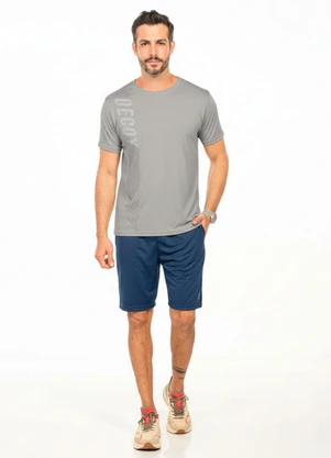 Cobertura - Camiseta com Estampa Cinza - COBERTURA