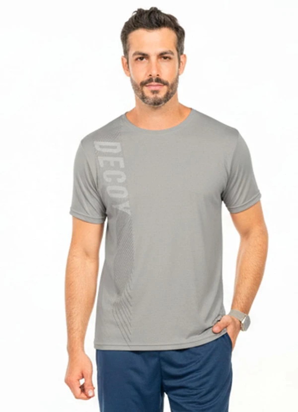 Cobertura - Camiseta com Estampa Bege