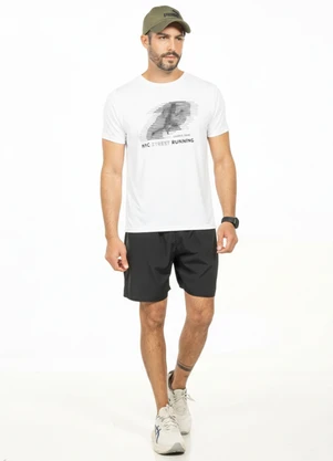 Cobertura - Camiseta com Estampa Nyc Street Branco - COBERTURA