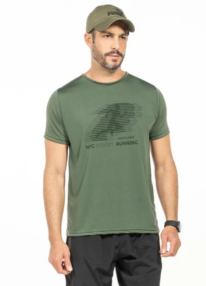Cobertura - Camiseta com Estampa Nyc Street Verde - COBERTURA