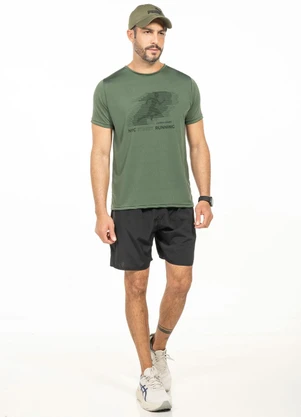 Cobertura - Camiseta com Estampa Nyc Street Verde - COBERTURA