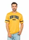 Decoy - Camiseta com Recorte New York Azul - variação: Amarelo