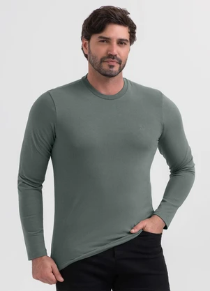 Exco - Camiseta em Algodão Cinza - EXCO
